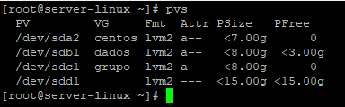 Como aumentar espaço em disco utilizando uma partição LVM – XKEY